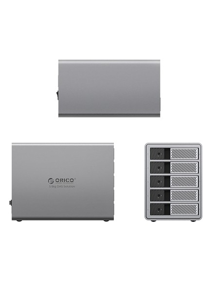 9858T3 Thunderbolt 3 5 skyrių 2,5 colio/ 3,5 colio SATA HDD / SSD diskų masyvas – pilka
 
9858T3 Thunderbolt 3 5 skyrių 2,5 colio/ 3,5 colio SATA HDD / SSD diskų masyvas – pilka