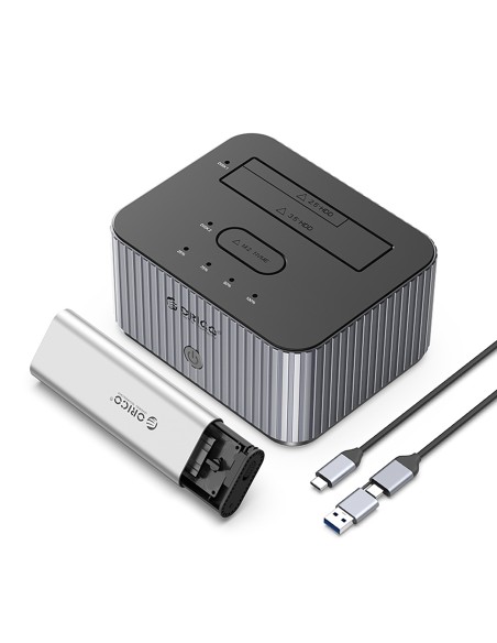 IT28E-C prijungimo stotis su klonavimo funkcija, skirta 2 x M.2 NVME 2,5 colio / 3,5 HDD / 2,5 colio SSD – pilka
 
IT28E-C prijungimo stotis su klonavimo funkcija, skirta 2 x M.2 NVME 2,5 colio / 3,5 HDD / 2,5 colio SSD – pilka