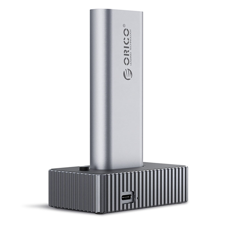 
IT18C3 prijungimo stotis, skirta M.2 NVMe / SATA diskui – pilka
