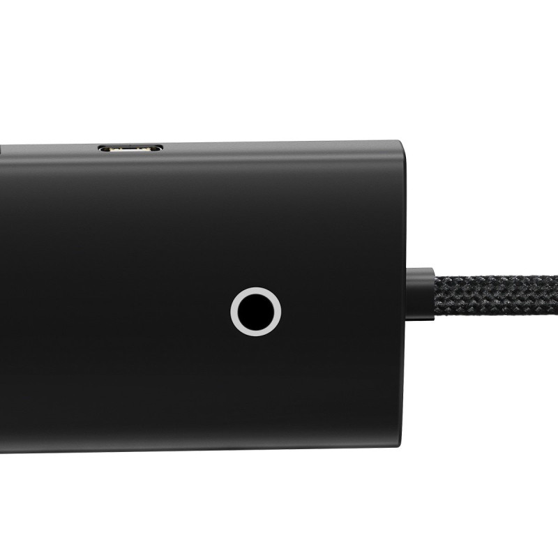 Lite serijos HUB 4 prievadų USB-A iki 4xUSB-A 3,0 2m juodas
