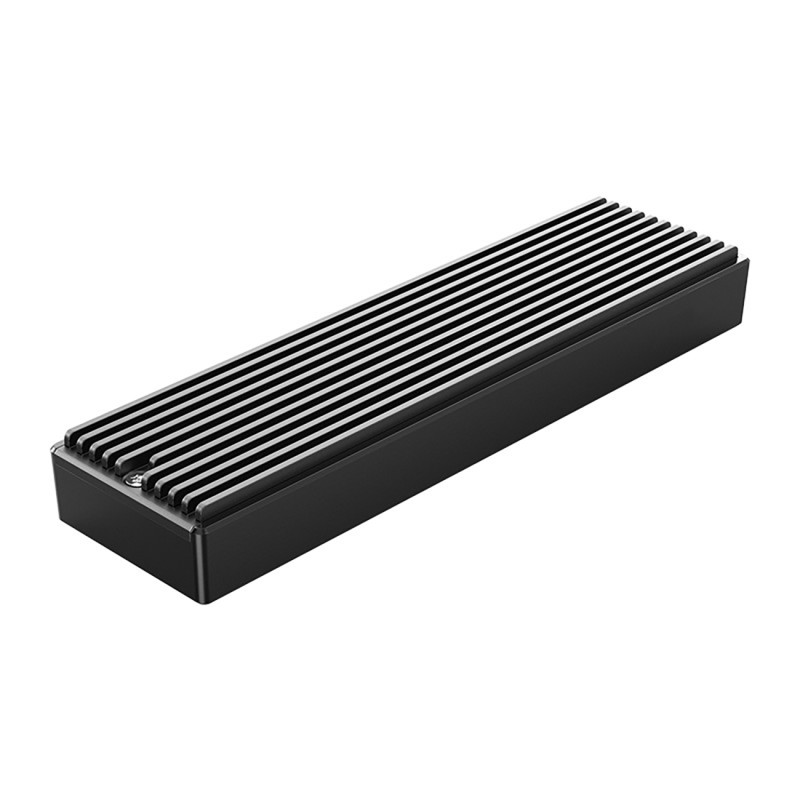 M2PV-C3 M.2 NVME USB-C 10Gb/ s disko dėklas – juodas
