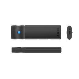 
PWM2 M.2 NGFF SATA USB-C 5Gb/ s disko dėklas – juodas
