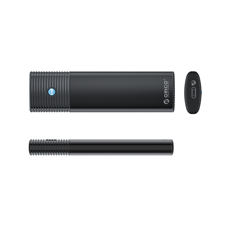 PWM2-G2 M.2 NVME USB-C 10Gb/ s disko dėklas – juodas