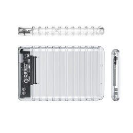 
2139U3-V1 2,5 colio HDD / SSD USB Micro-B 5Gb/ s disko dėklas – skaidrus
