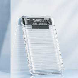 
2139U3-V1 2,5 colio HDD / SSD USB Micro-B 5Gb/ s disko dėklas – skaidrus
