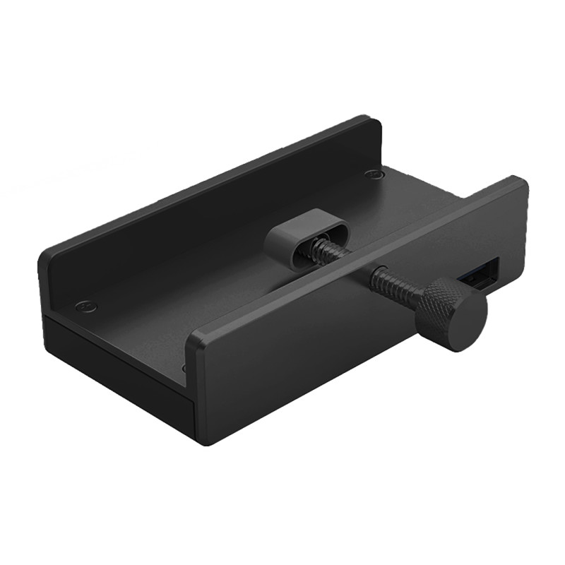 Stebulės skirstytuvas MH4PU monitoriaus stalo gnybtui 4x USB-A - juodas