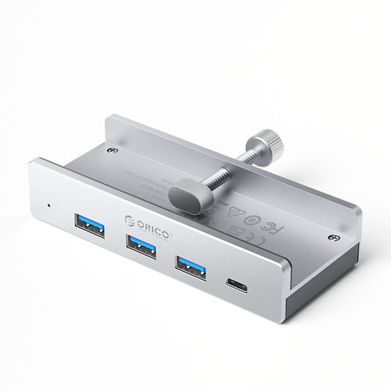 
MH4PC stebulės gnybtas, montuojamas USB-C / USB-A USB-C – sidabrinis
