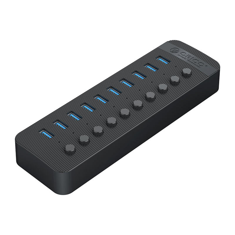 
Hub CT2U3-10AB su 10x USB-A jungikliais - juodas
