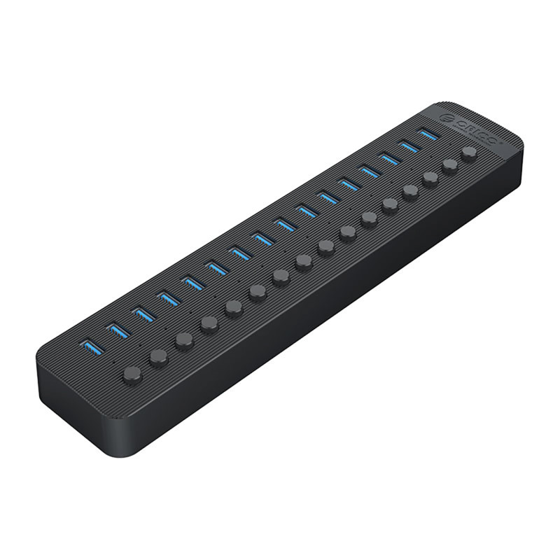
Hub CT2U3-16AB su 16x USB-A jungikliais - juodas
