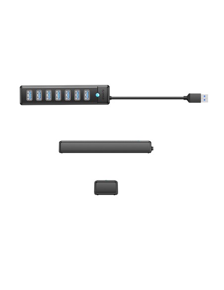 Stebulės skirstytuvas PW7U-U3 7x USB-A USB-C 5V 3A 1m – juodas
 
Stebulės skirstytuvas PW7U-U3 7x USB-A USB-C 5V 3A 1m – juodas