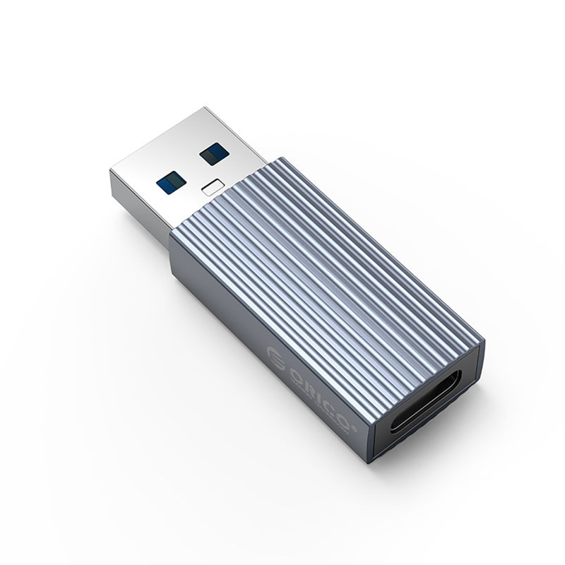 
AH-AC10 adapteris USB-C prie USB-A – pilka
