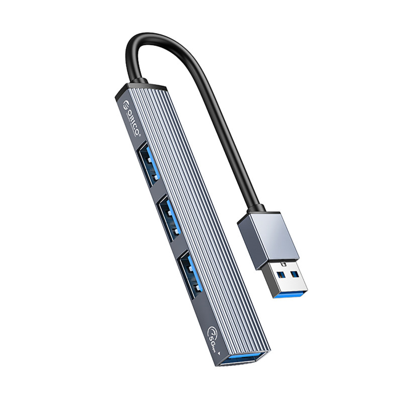 
Hub AH-A13 prijungimo stoties USB-A skirstytuvas – pilka
