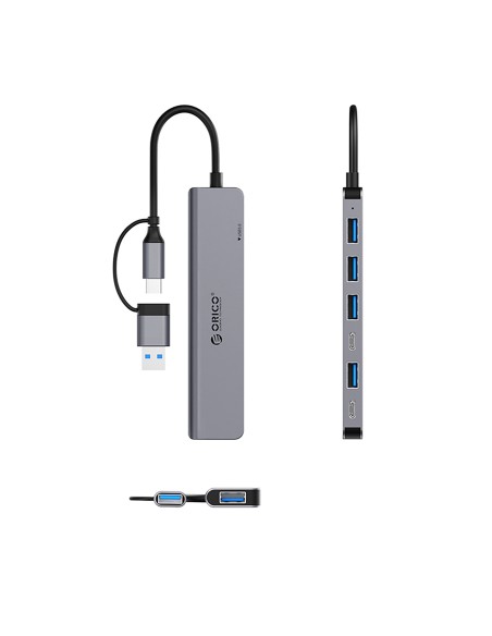Hub YSA7-U3 USB-A / USB-C į USB-A USB-C prijungimo stotis – pilka
 
Hub YSA7-U3 USB-A / USB-C į USB-A USB-C prijungimo stotis – pilka