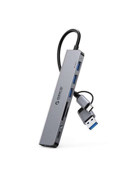Hub YSA8-U3 prijungimo stotis USB-A / USB-C į USB-A USB-C 3,5 mm garso TF SD – pilka
 
Hub YSA8-U3 prijungimo stotis USB-A / USB-C į USB-A USB-C 3,5 mm garso TF SD – pilka