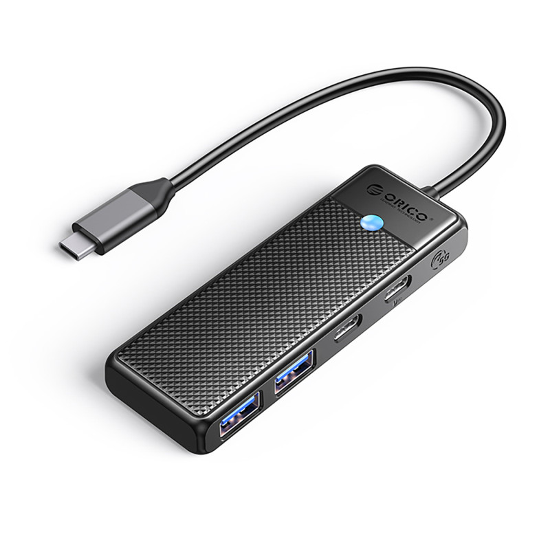 
Hub PAPW2AC-C3 USB-C į USB-A USB-C skirstytuvas – juodas
