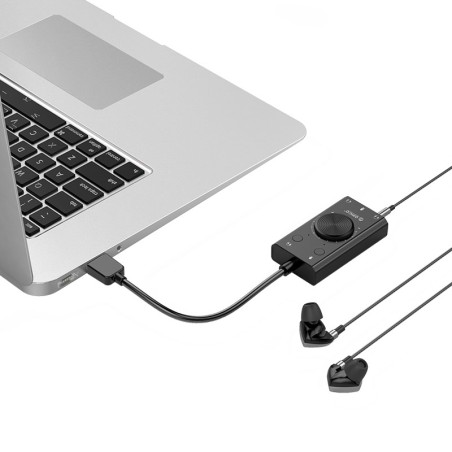 SC2 išorinė daugiafunkcė USB-A garso plokštė – juoda
 
SC2 išorinė daugiafunkcė USB-A garso plokštė – juoda