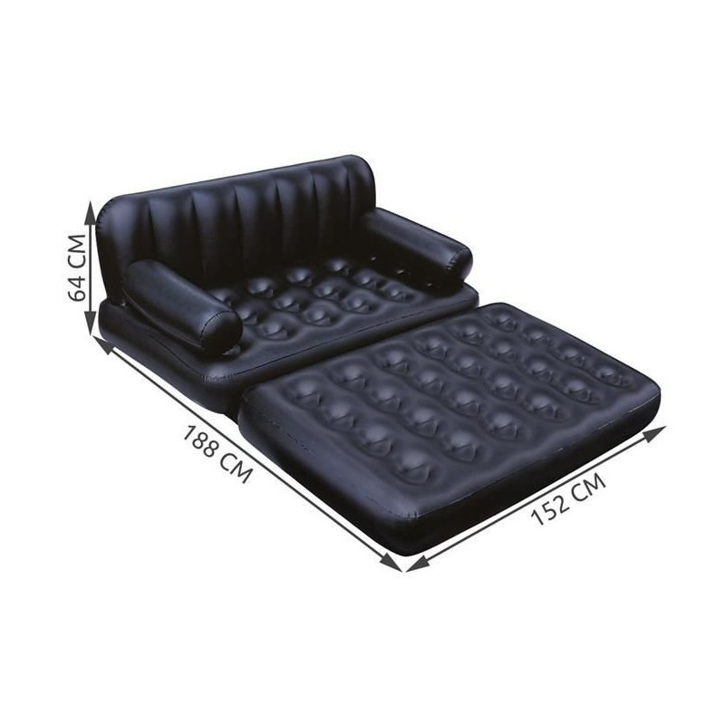 Pripučiama sofa - lova 5in1 BESTWAY 3