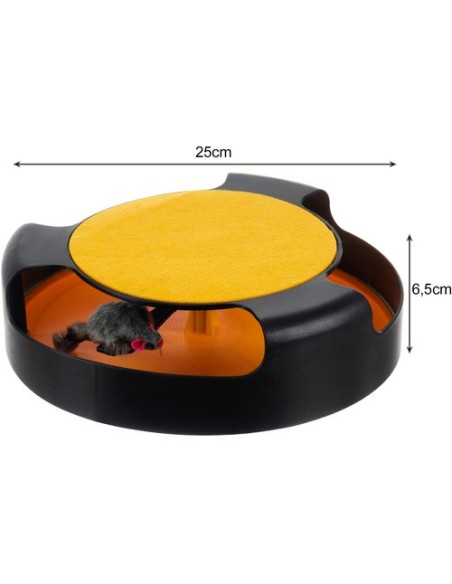 Kačių žaislas – ratas su pele