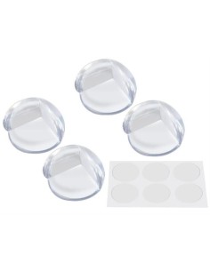 Priklijuojami silikoniniai kampai spintelėms ir baldams 4 vnt