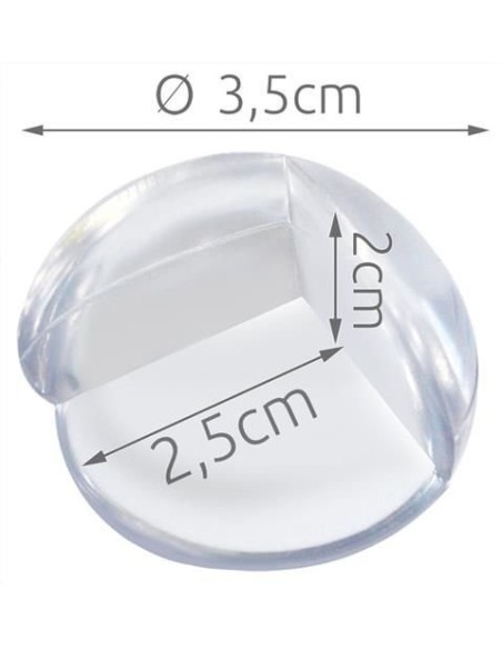 Silikoninė kampų apsauga - 4 vnt