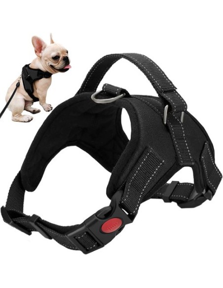 Petnešos šunims 480 - 550 mm juodos