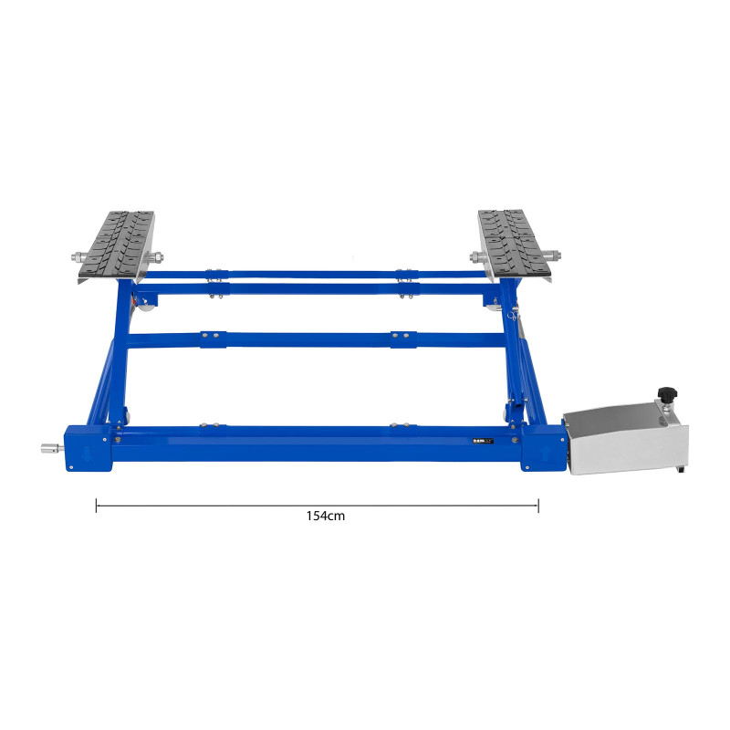 Dirbtuvės automobilio domkrato plotis 80-154 cm 1,5 T
