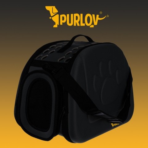 Nešioklė - krepšys šuniui/ katei - juodas