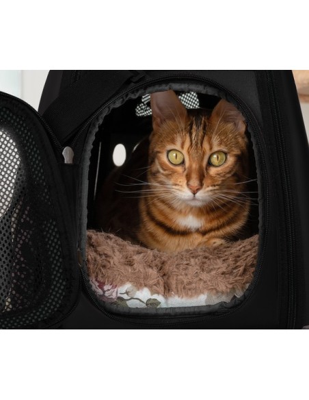 Nešioklė - krepšys šuniui/ katei - juodas