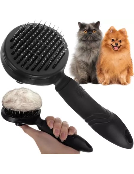 Savaime išsivalantis augintinių kailio šepetys