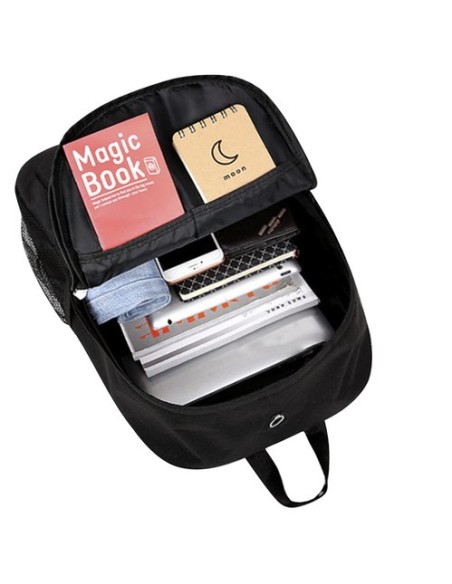 Kruzzel 19374 USB švytinti kuprinė