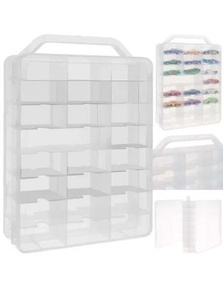 Mašinėlių modeliukų lagaminas Kruzzel