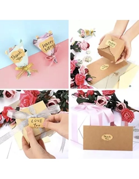 Lipnios etiketės - 300 vnt. Ruhhy 20615