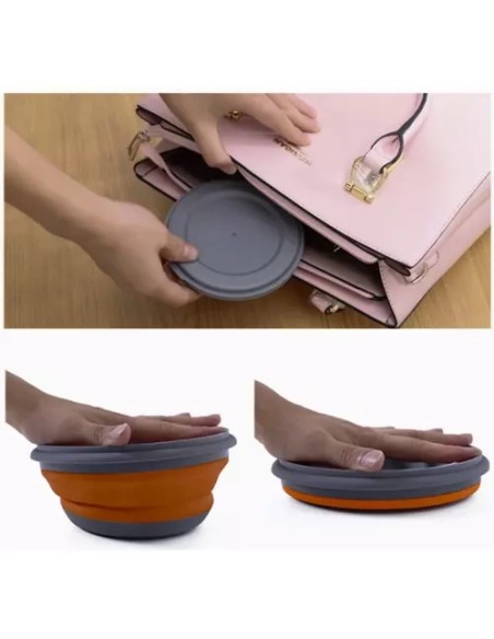 Silikoniniai sulankstomi dubenėliai - 3 vnt. Ruhhy 20781