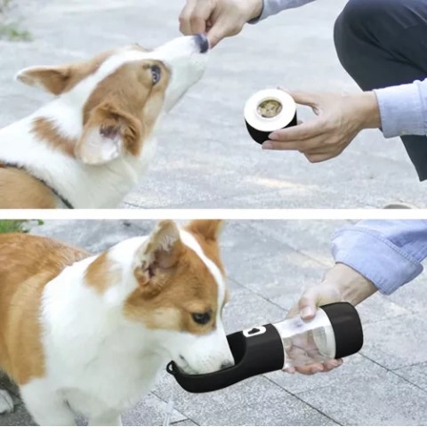 Purlov 21033 šunų butelis/ vandens butelis su dubeniu