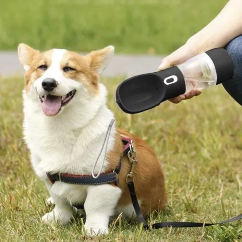 Purlov 21033 šunų butelis/ vandens butelis su dubeniu