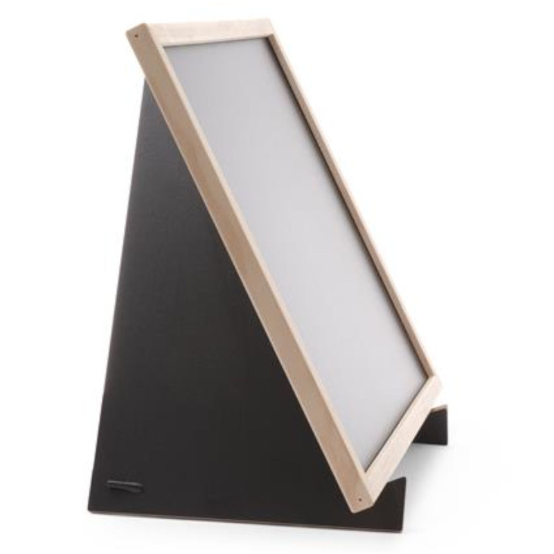 Reklaminė informacinė lenta MENIU su pagrindo atrama 30x40 cm - Hendi 664124