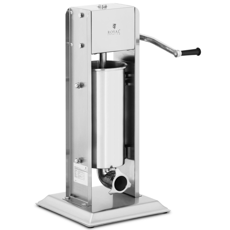 Stuffer filler vertikalus rankinis dešrų purkštuvas 5 l + 4 piltuvėliai