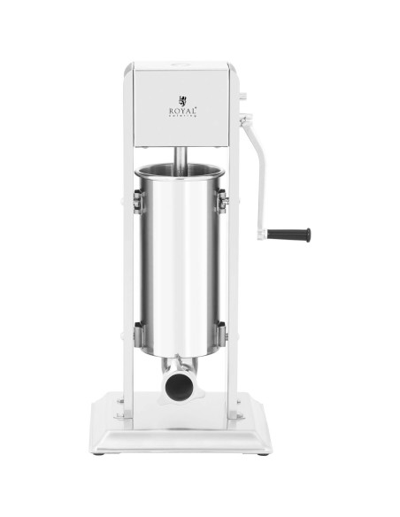 Stuffer filler vertikalus rankinis dešrų purkštuvas 5 l + 4 piltuvėliai Stuffer filler vertikalus rankinis dešrų purkštuvas 5 l + 4 piltuvėliai