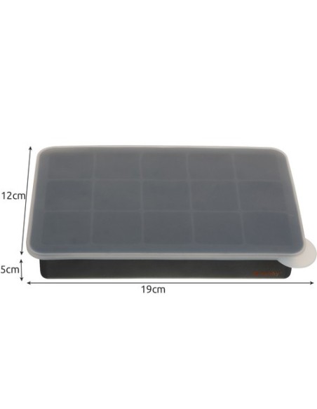 Ruhhy 20988 silikoninė ledo kubelių forma