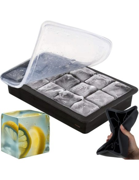 Ruhhy 20988 silikoninė ledo kubelių forma