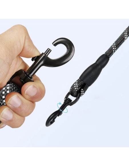 Šviesą atspindintis treniruočių pavadėlis 5m Purlov 21655