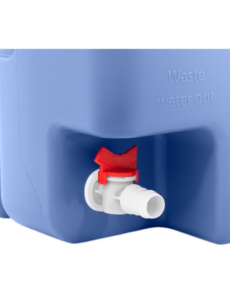 Mobilus praustuvas su muilo dozatoriumi ir laikikliu popieriui 65 l