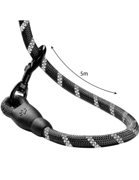 Šviesą atspindintis treniruočių pavadėlis 5m Purlov 21655