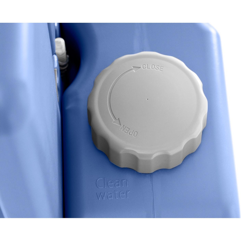 Mobilus praustuvas su muilo dozatoriumi ir laikikliu popieriui 65 l