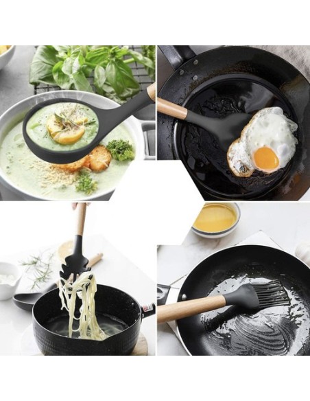 Virtuvės reikmenys - rinkinyje 12 vnt. Ruhhy 21804