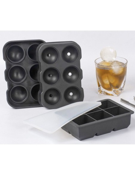 Silikoninė forma 2in1 - kubeliai + rutuliukai Ruhhy 21270