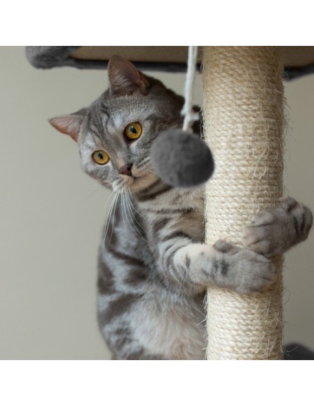 Katės medis 71cm pilkas Purlov 21712