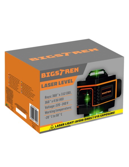 Linijinis lazerinis nivelyras 4D 16 eilučių 360° BGT 2