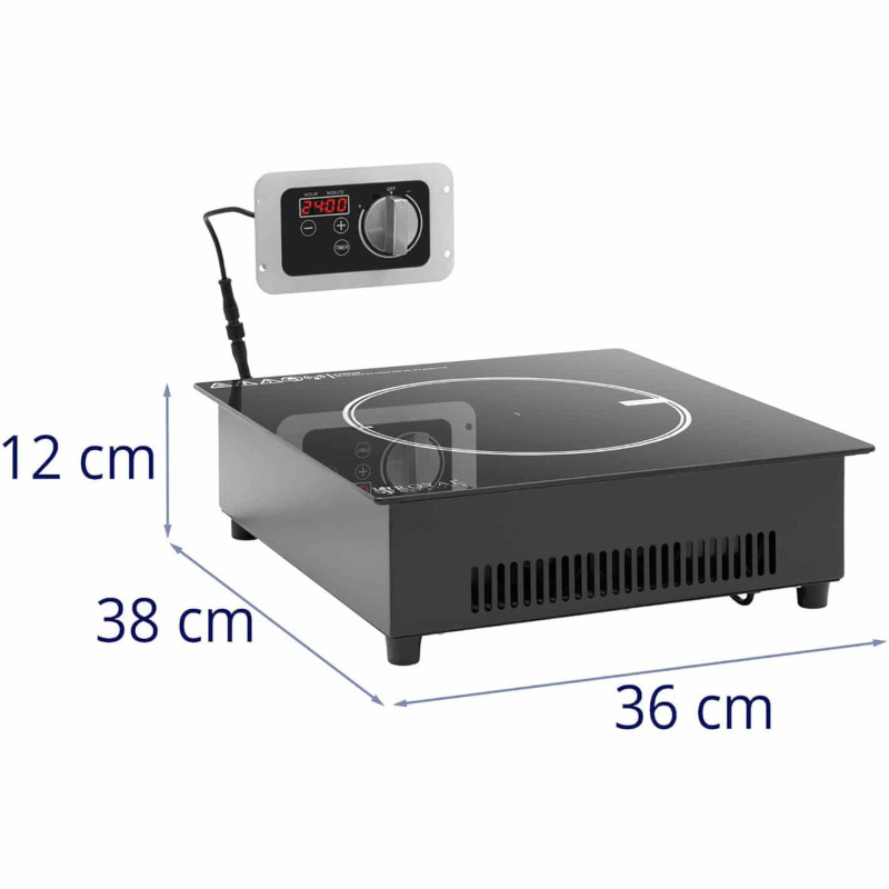 Integruota indukcinė viryklė su 1 kaitviete 3500 W