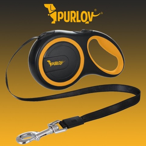 Automatinis pavadėlis šuniui 8m/ 50kg Purlov 19786m